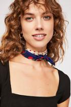 Chain Reaction Silk Printed Bandana By Pretty Persuasions At Free People